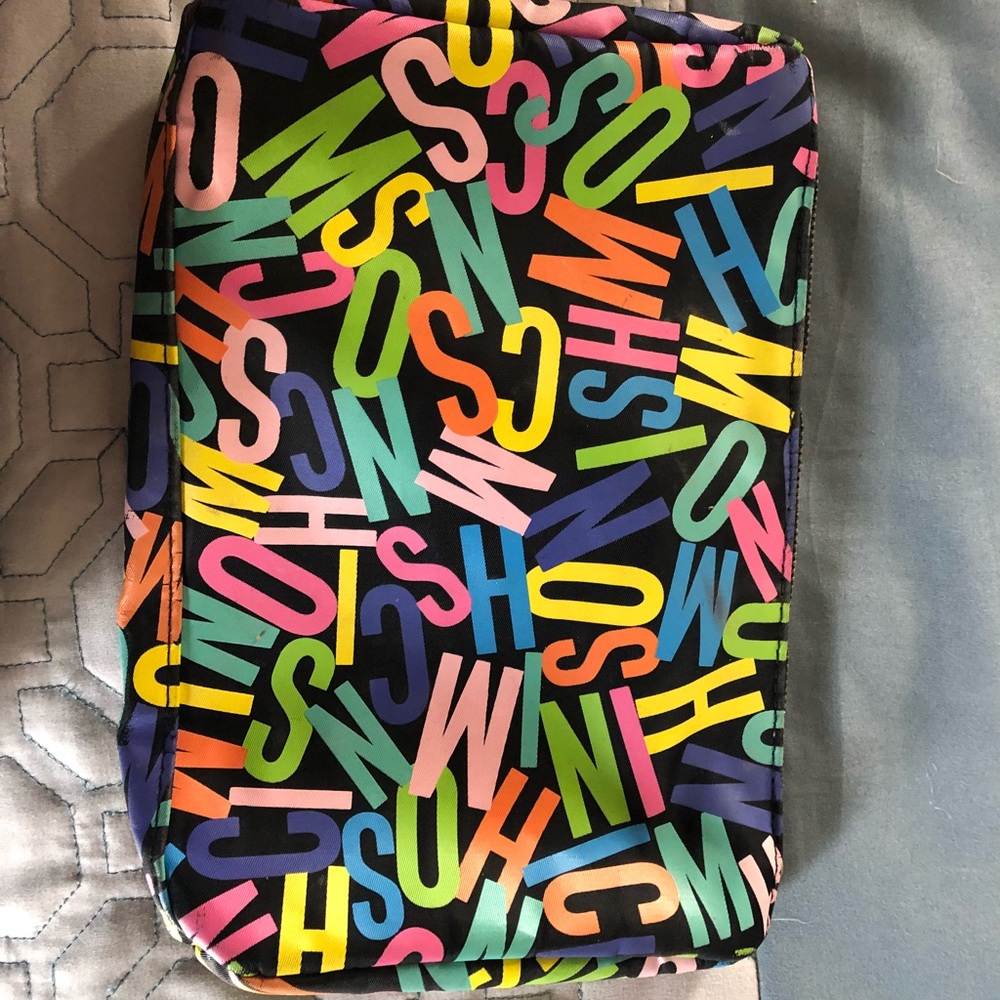 Moschino makeup bag